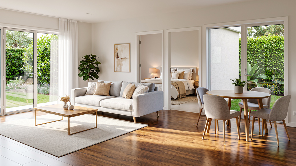 Comment aménager un plan maison plain-pied 2 chambres avec suite parentale
